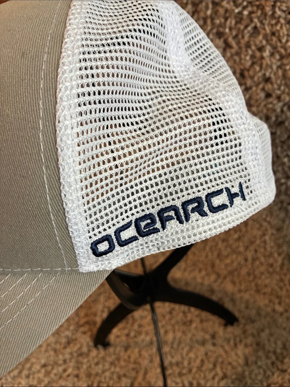 Costa Khaki Shark Osearch Trucker SnapBack Cap